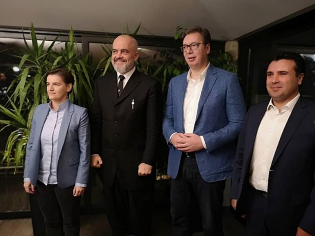 Vučić danas sa Ramom i Zaevim u Novom Sadu