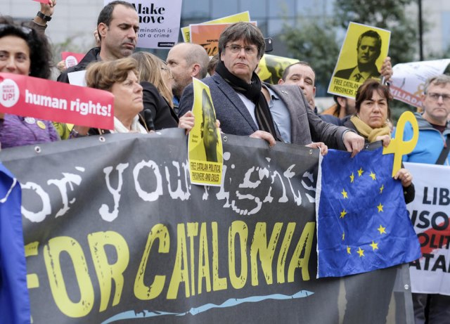 Protest Katalonaca u Briselu, pridružio se i Puædemon