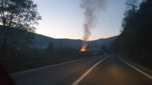 Ponovo požar na Stanjevini: Veliki plamen, ugrožena i pilana