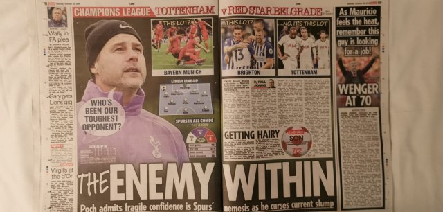 Britanski mediji: "Bolest koja je uzdrmala fudbal", ruganje Totenhemu i "neprijatelj iznutra"