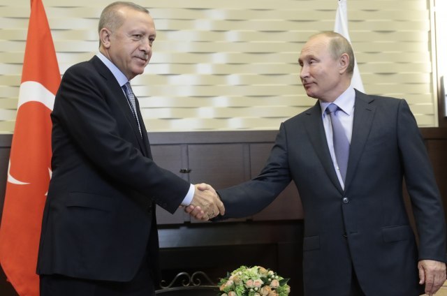 Dogovor Erdogana i Putina: Povlaèenje kurdskih boraca u roku od 150 sati