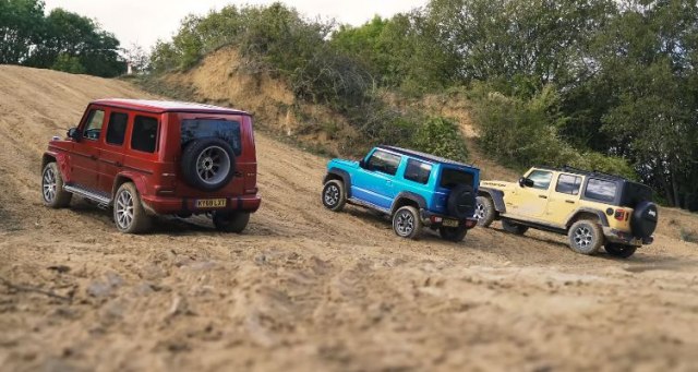 Kocka je baèena – koji terenac je najbolji? VIDEO