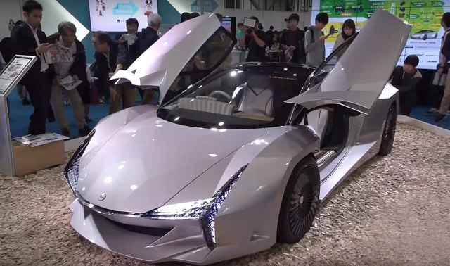 Japanci napravili superautomobil od celuloze VIDEO