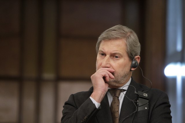 Johannes Hahn had no answer to one question