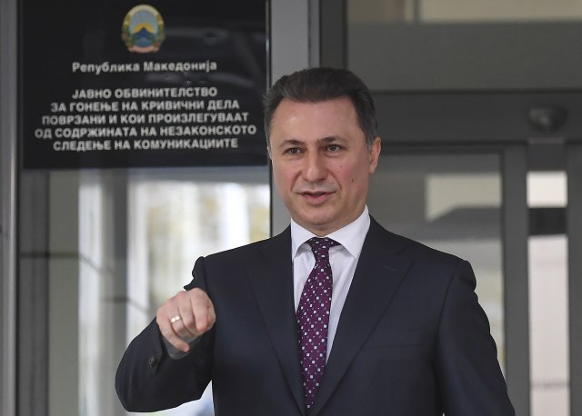 Zastareo slučaj protiv Gruevskog