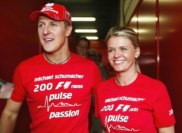 "Krije istinu o Šumaherovom zdravlju": Optužbe na raèun žene vozaèa Formule 1 FOTO