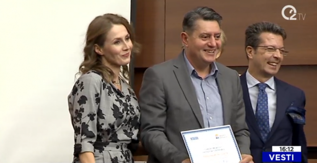 Bratislav Ilić dobitnik godišnje medijske nagrade za toleranciju VIDEO