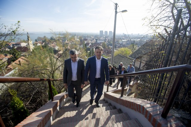 Završena rekonstrukcija: Na inicijativu graðana ureðeno stepenište do Gardoša