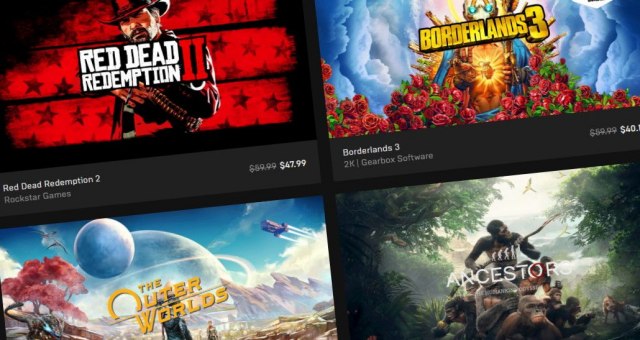 Black Friday rasprodaja u Epic Games Storeu sve do 2. decembra