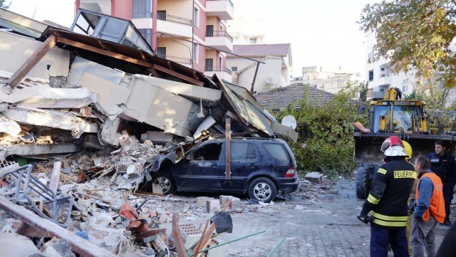 Powerful earthquake with a preliminary rating of 6.4 magnitude struck Albania