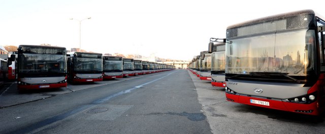 Pojaèanje: Na beogradskim ulicama od danas 174 nova autobusa FOTO