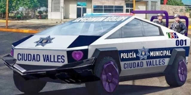 Meksièka policija kaparisala 15 Tesla Cybertruck kamioneta