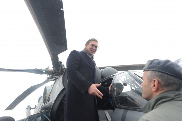 Vučić: Novi helikopteri čuvari našeg neba