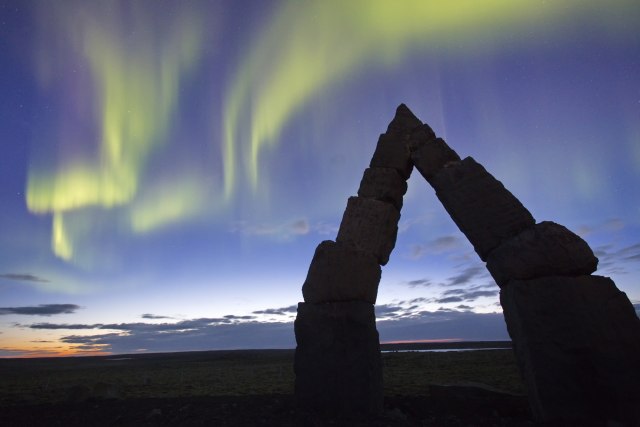 "Najstarije pagansko svetilište": Arktikhendž obasjan polarnim svetlom