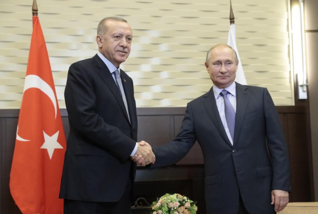 Putin i Erdogan o Siriji