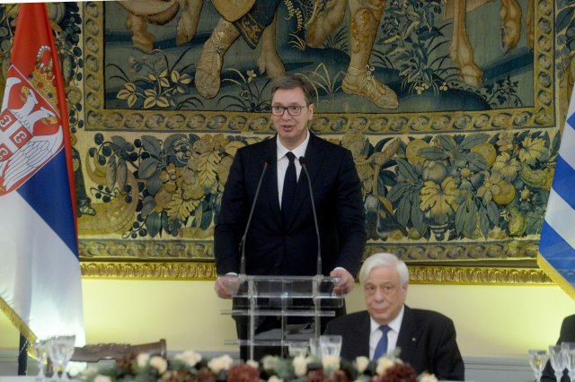 Vučić nastavlja posetu Grčkoj