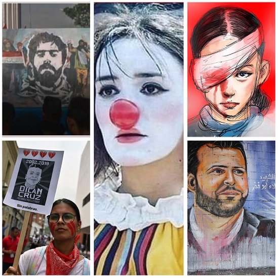 Protesti 2019: Ljudi koji su postali simboli bunta u zemljama širom sveta
