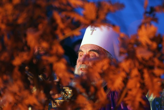 Patrijah Irinej služio božićnu liturgiju u Hramu Svetog Save