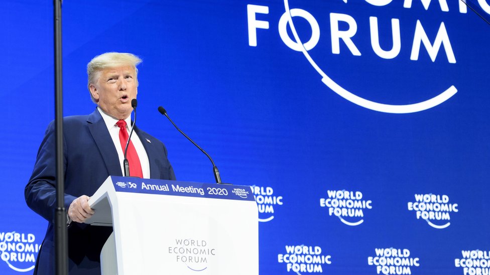 Davos: Tramp se usprotivio klimatskim "prorocima strašnog suda", Greta Tunberg bila u publici