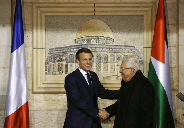 Abas na sastanku sa Makronom pozvao na priznanje Palestine