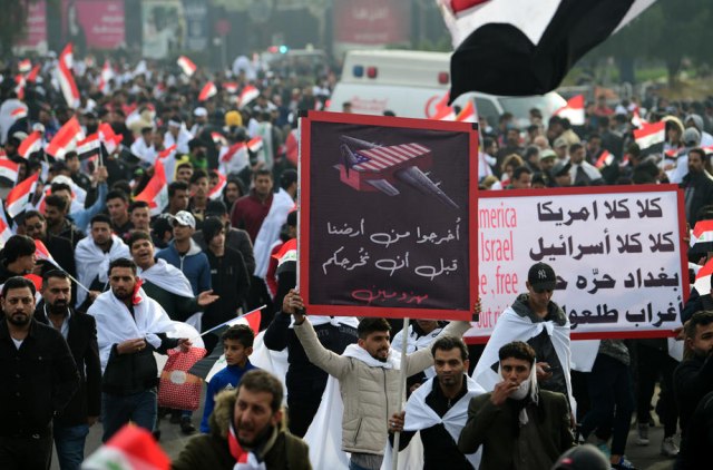 Protest u Bagdadu: Dve osobe poginule, 25 povreðeno