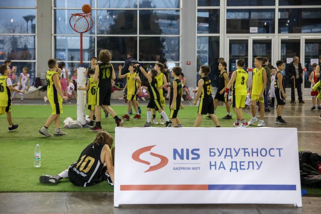 Sveèano otvoren jubilarni, XX Meðunarodni mini basket festival "Rajko Žižiæ", uz podršku NIS-a