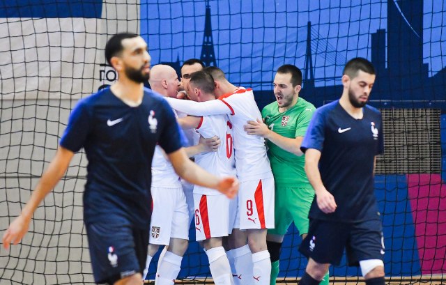Futsaleri Srbije nadigrali Francusku