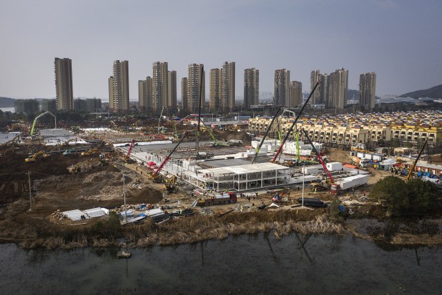 U rekordnom roku: Nova bolnica za 1000 bolesnika izgraðena u Kini VIDEO
