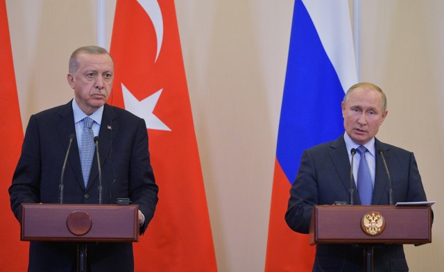 Erdogan i Putin: Hitne mere u Siriji