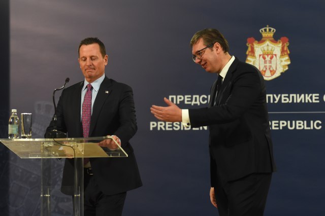 Trump sent Grenell to ask Vucic, Thaci and Kurti a single question
