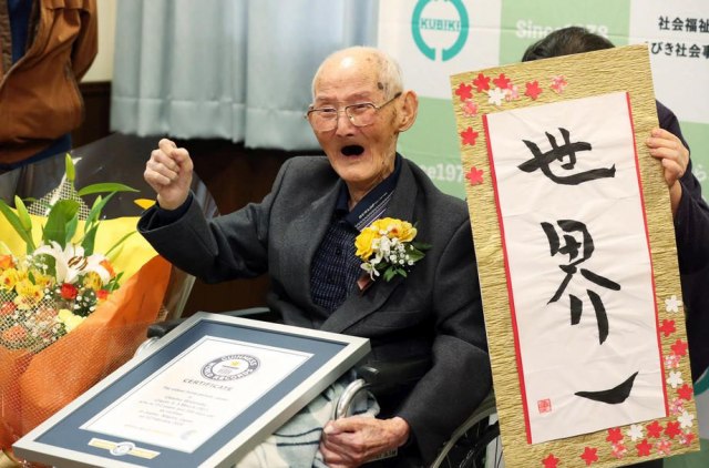 Ovo je zvanièno najstariji muškarac na svetu: Njegova tajna dugog života æe vas oduševiti