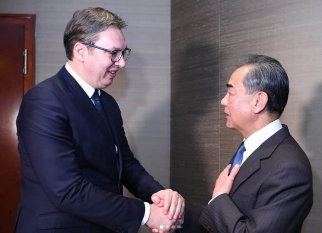 Vucic: "We will always be with the Chinese people"