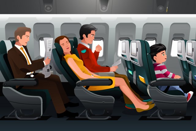 Snimak iz aviona izazvao veliku debatu: Treba li spustiti naslon sedišta?