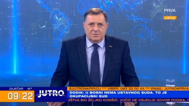 "Republika Srpska æe biti samostalna i naæi æe naèin za državni oblik sa Srbijom'' VIDEO