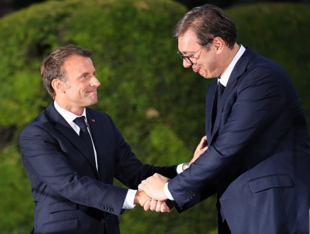 Macron's "plotting" with Serbia and Kosovo - UN the only place for reaching solution