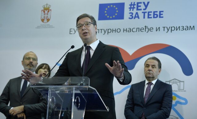 Vučić: Za projekte na istoku Srbije 16,5 miliona evra