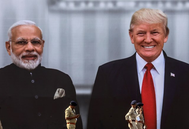 Tramp očekuje da će ga u Indiji dočekati 