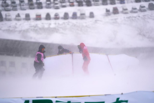 Zbog loših vremenskih uslova otkazan slalom skijaša