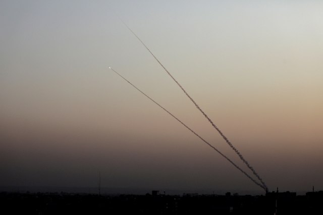 Najžešće raketiranje iz Gaze posle nekoliko meseci - ispaljeno dvadeset raketa