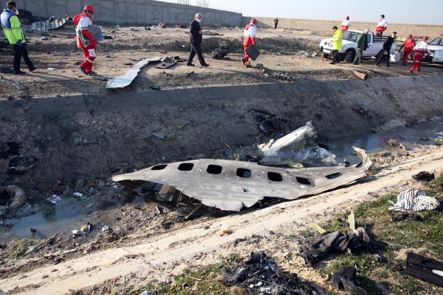 Zbog koronavirusa prekinut razgovor Ukrajine i Irana o padu putnièkog aviona