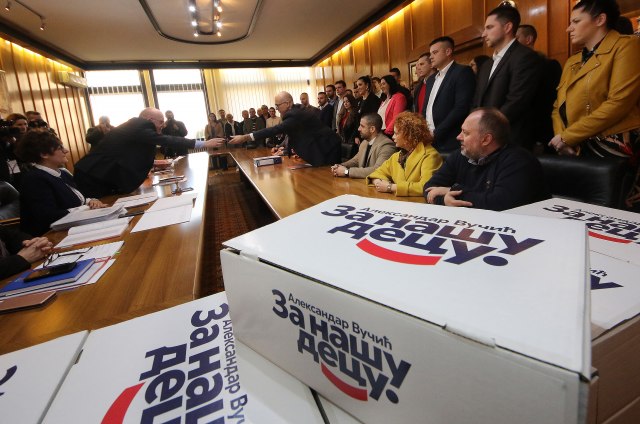 Proglašena lista za parlamentarne izbore 