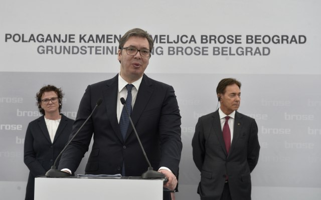 Vucic's message to the public: No reason for panic