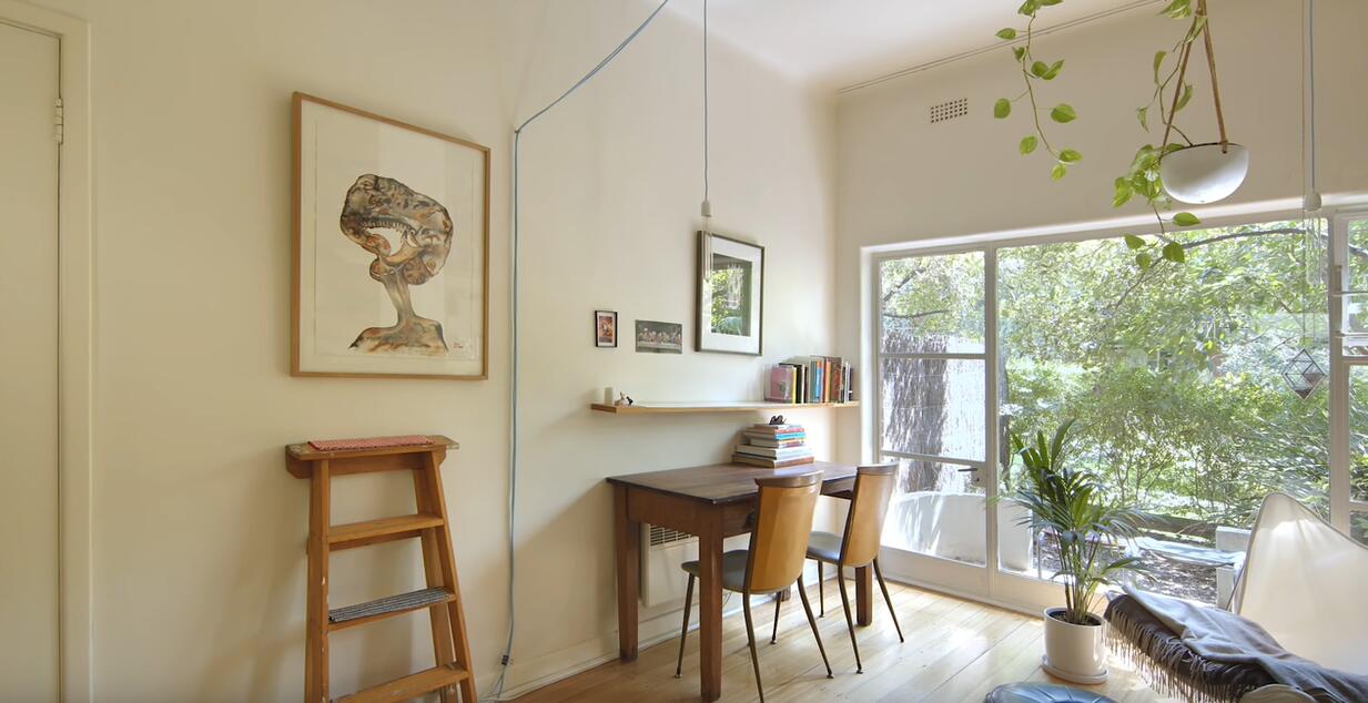 Zgodno rešenje kako u stan od 23 kvadrata smestiti 4 prostorije (VIDEO)