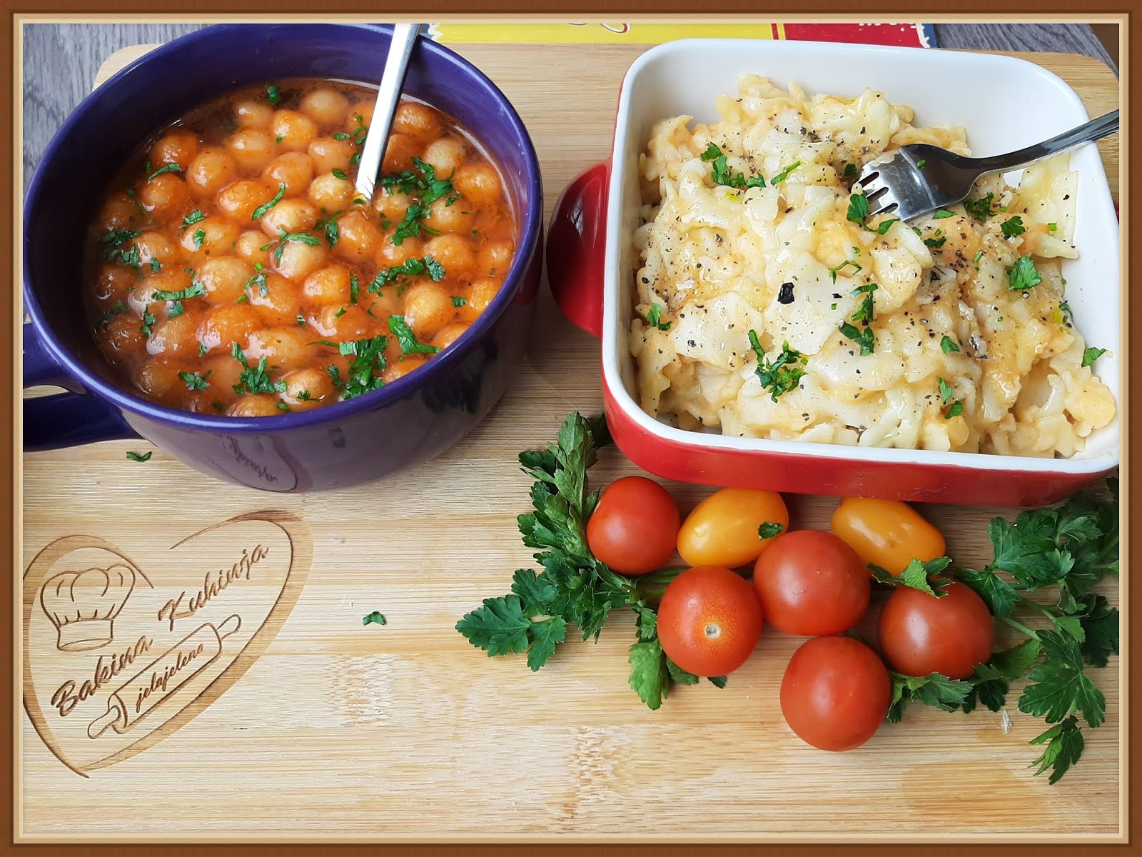 Dva posna recepta: Testenina sa krompirom i paradajz čorbica