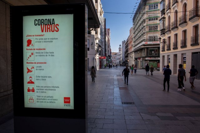 "Najgore tek dolazi": U Španiji novih 372 umrlih