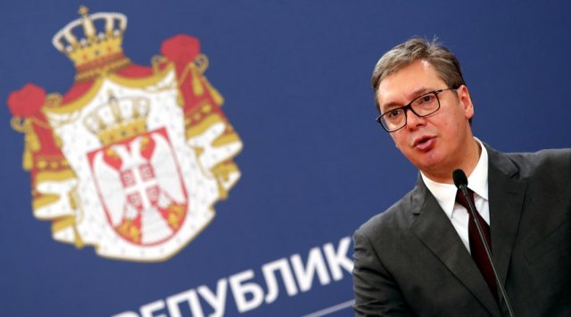Vucic: If you're young and healthy ... PHOTO