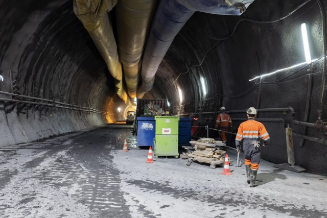 Tunel od Parmenca do Lučana skoro gotov: 
