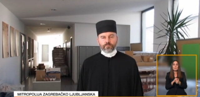 Mitropolija nastavlja da pomaže graðanima Zagreba uprkos koronavirusu VIDEO