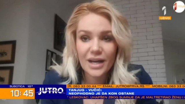 Lena Kovaèeviæ: "Moramo da se ujedinimo u pozitivnoj energiji i molitvi" VIDEO