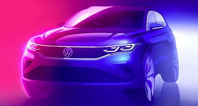 VW Tiguan za 2021. godinu - dizajnerski crtež (Foto: VW promo)